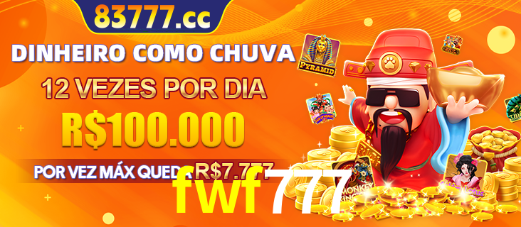 Banner do programa de recompensas Recomende para amigos do fwf777, detalhando os bônus por convidar amigos, com prêmios que chegam a R$288.888.