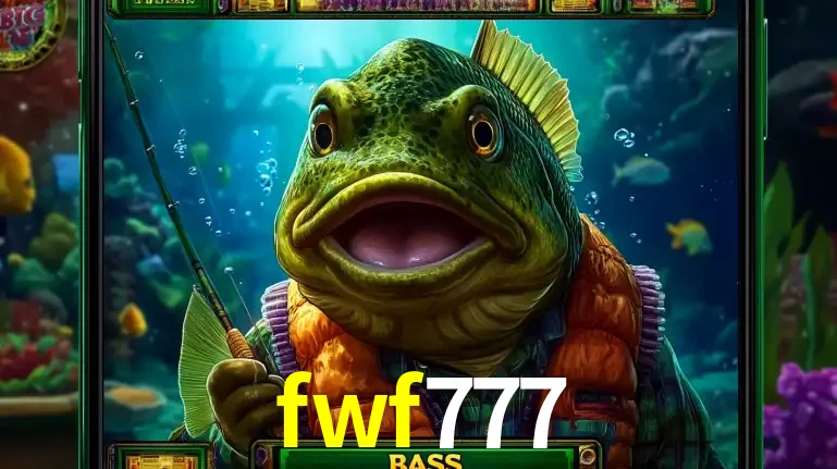 Personagem de peixe pescador do popular jogo de slot com tema de pescaria, uma das emocionantes opções de caça-níqueis para jogar e ganhar no cassino fwf777.
